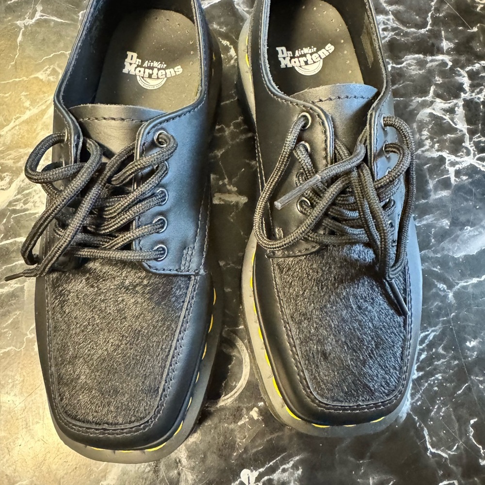 Dr. Martens Black Oxfords Classic Style